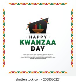 Kwanzaa Day Design Background For Greeting Celebrate Moment