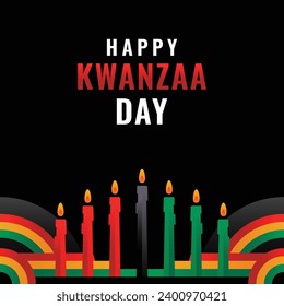 Kwanzaa Day Event Design Illustration