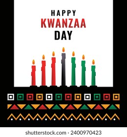 Kwanzaa Day Event Design Illustration