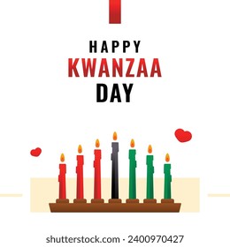 Kwanzaa Day Event Design Illustration