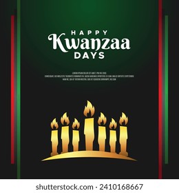 Kwanzaa Day Illustration Design Vector