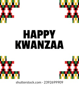 Kwanzaa Design For Greeting Moment