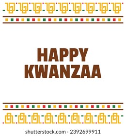 Kwanzaa Design For Greeting Moment