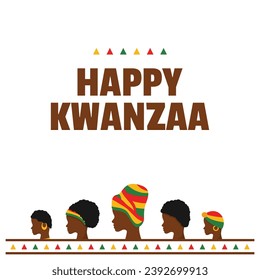 Kwanzaa Design For Greeting Moment