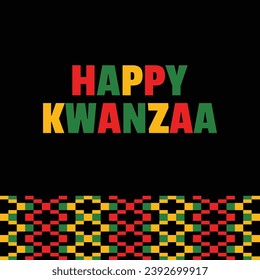 Kwanzaa Design For Greeting Moment