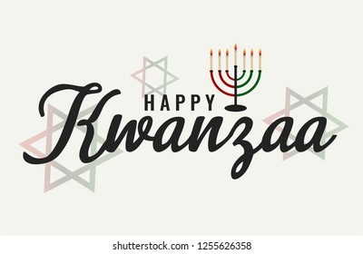 Kwanzaa Greeting card or background. vector illustration.