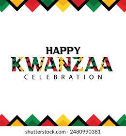 Kwanzaa Greeting Card design, Kwanzaa celebrations