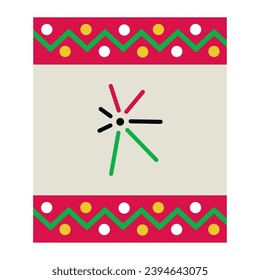 kwanzaa kuumba illustration vector isolated