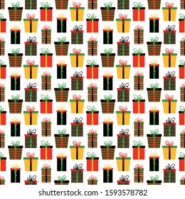 Kwanzaa Seamless Pattern - Colorful repeating pattern design for Kwanzaa