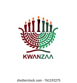 Kwanzaa symbol flat 