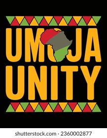 Camiseta de Kwanzaa, camiseta de Umoja Unity, Kwanzaa vibes camiseta