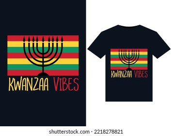 Kwanzaa Vibes illustrations for print-ready T-Shirts design