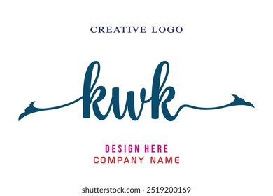 KWK  lettering logo is simple, easy to understand and authoritative