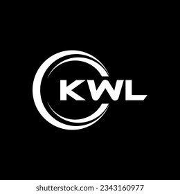 KWL Logo Design, Inspiration for a Unique Identity. Modern Elegance and Creative Design. Watermark Your Success with the Striking this Logo.
