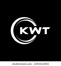 KWT Logo Design, Inspiration for a Unique Identity. Modern Elegance and Creative Design. Watermark Your Success with the Striking this Logo.