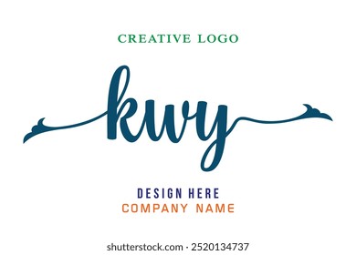 KWY  lettering logo is simple, easy to understand and authoritative