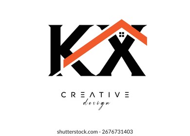 KX Creative Real Estate Arquitectura Monograma y Home Logo
