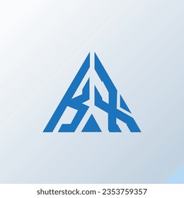 KX Letter Logo kreatives Design. KX einzigartiges Design.
