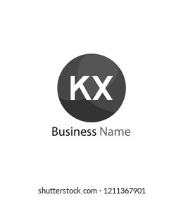 KX Letter Logo Template