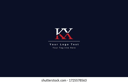 KX or XK letter logo. Unique attractive creative modern initial KX LX X L initial based letter icon logo
