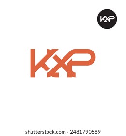 KXP Logo Letra Monograma Diseño
