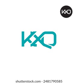 KXQ Logo Letra Monograma Diseño