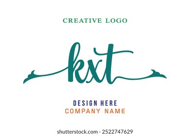 KXT  lettering logo is simple, easy to understand and authoritative