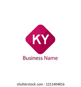 KY Letter Logo Template