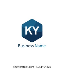 KY Letter Logo Template