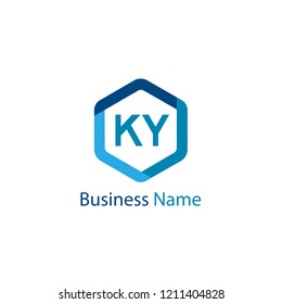 KY Letter Logo Template