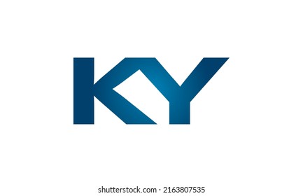 KY linked letters logo icon