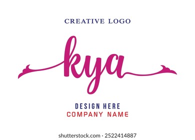 KYA  lettering logo is simple, easy to understand and authoritative