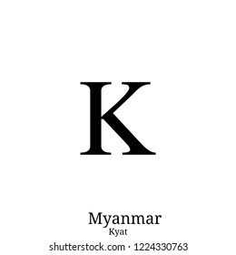  Kyat currency symbol