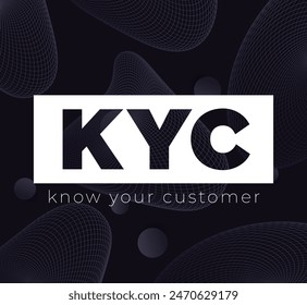 KYC design, know your customer banner