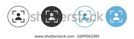 KYC icon. Graphic icon design template