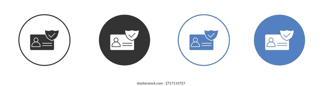Conjunto de pictogramas do ícone KYC. Designs de ícone de vetor