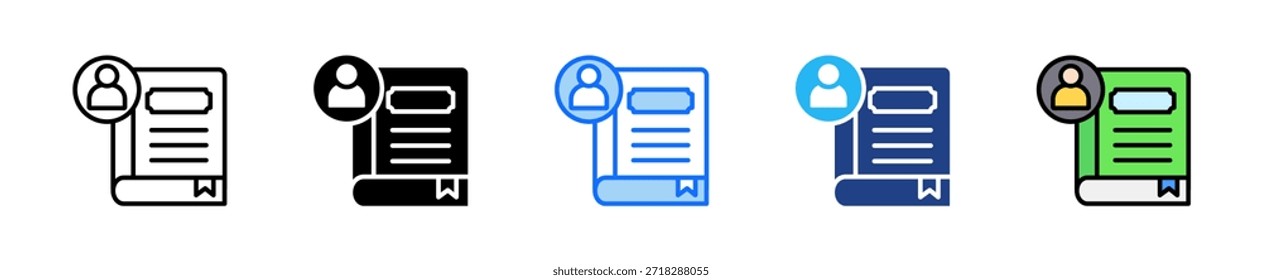 Kyc Policy Icon Set Multiple Style Collection