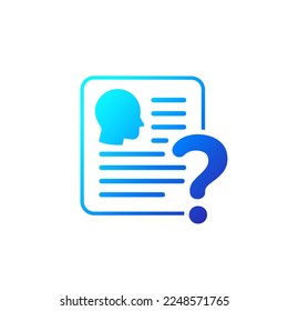 KYC, verifica el icono de identidad, conoce a tu cliente