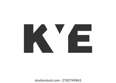 KYE logo design. Initial letter K Y E bold font style for tech startups, consulting, corporate branding. Creative company name, headlines typography identity, trendy logotype. Vector illustration.