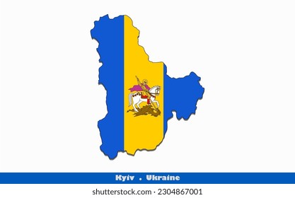 Bandera de Kiev - Divisiones administrativas de Ucrania