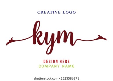Das Logo der KYM-Beschriftung ist einfach, leicht verständlich und maßgebend