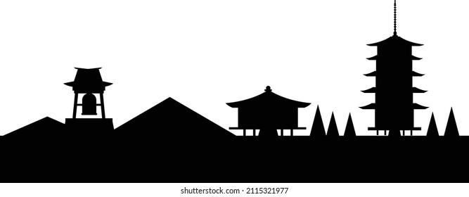 2 324件の 京都 シルエット の画像 写真素材 ベクター画像 Shutterstock