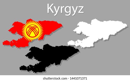 Kyrgyz map set 
