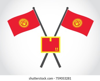 Kyrgyzstan Emblem Box Delivery