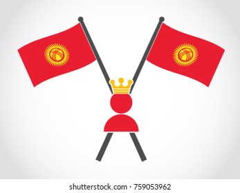 Kyrgyzstan Emblem Kingdom King