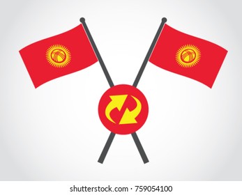 Kyrgyzstan Emblem Synchronize