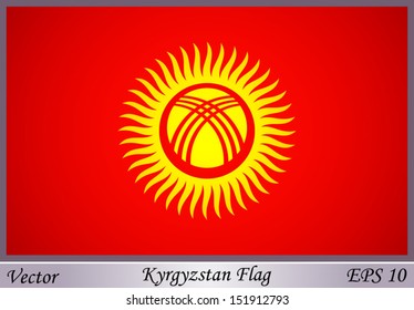 Kyrgyzstan Flag