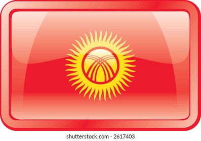 Kyrgyzstan Flag Icon