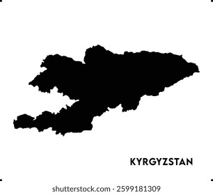 Kyrgyzstan icon vector design, Kyrgyzstan Logo design, Kyrgyzstan's unique charm and natural wonders, Use it in your marketing materials, travel guides, or digital projects, Kyrgyzstan map logo vector