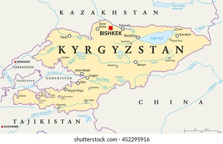 Bishkek On World Map Kyrgyzstan Map Images, Stock Photos & Vectors | Shutterstock